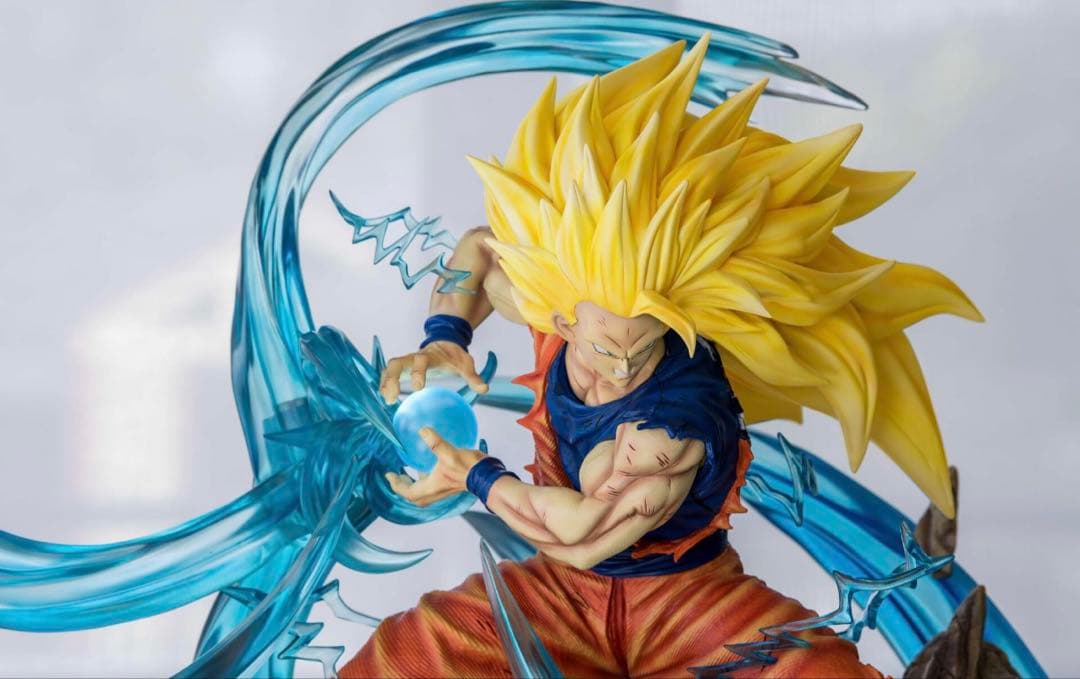 悟空 スーパーサイヤ人 フィギュア ガレージキット ドラゴンボール 未