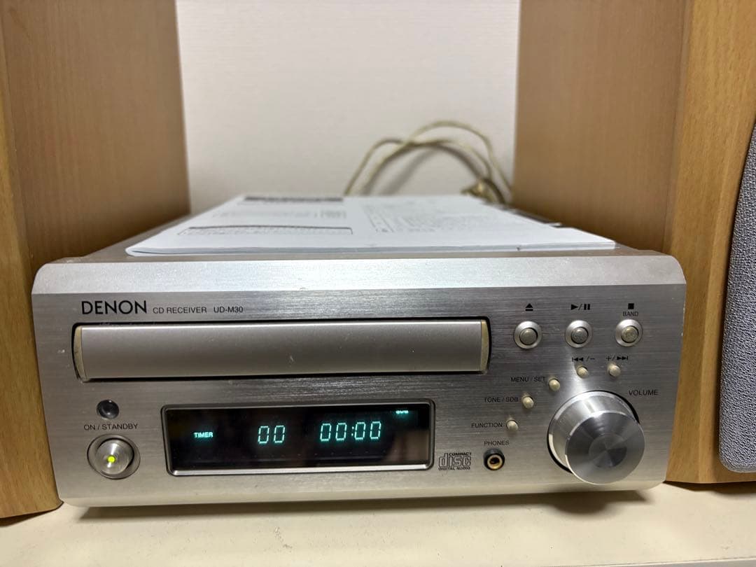 DENON CD コンポ UD-M30(ジャンク品) USC-M30セットの通販｜thasniri.com