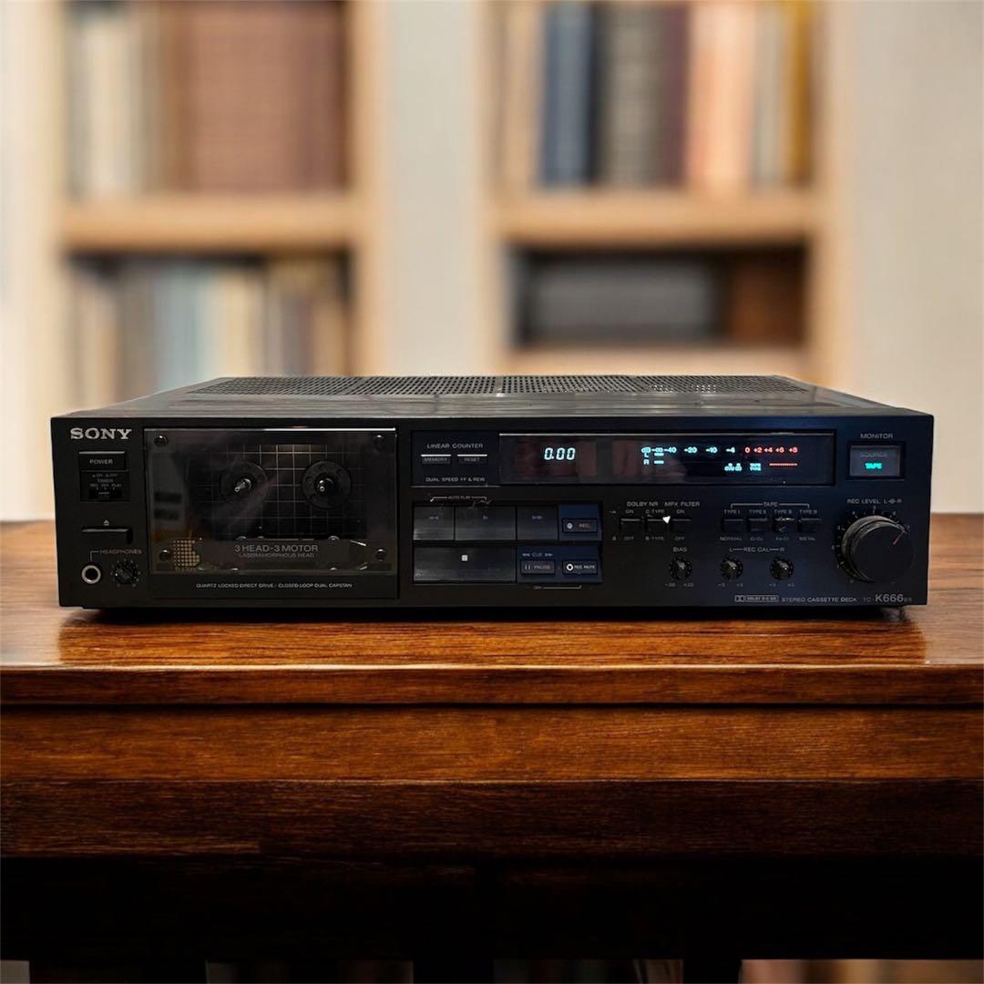 通電のみ　SONY TC-K666ES カセットデッキ SONY TC-K666ES – Audiolife － Enjoy your audio life!!