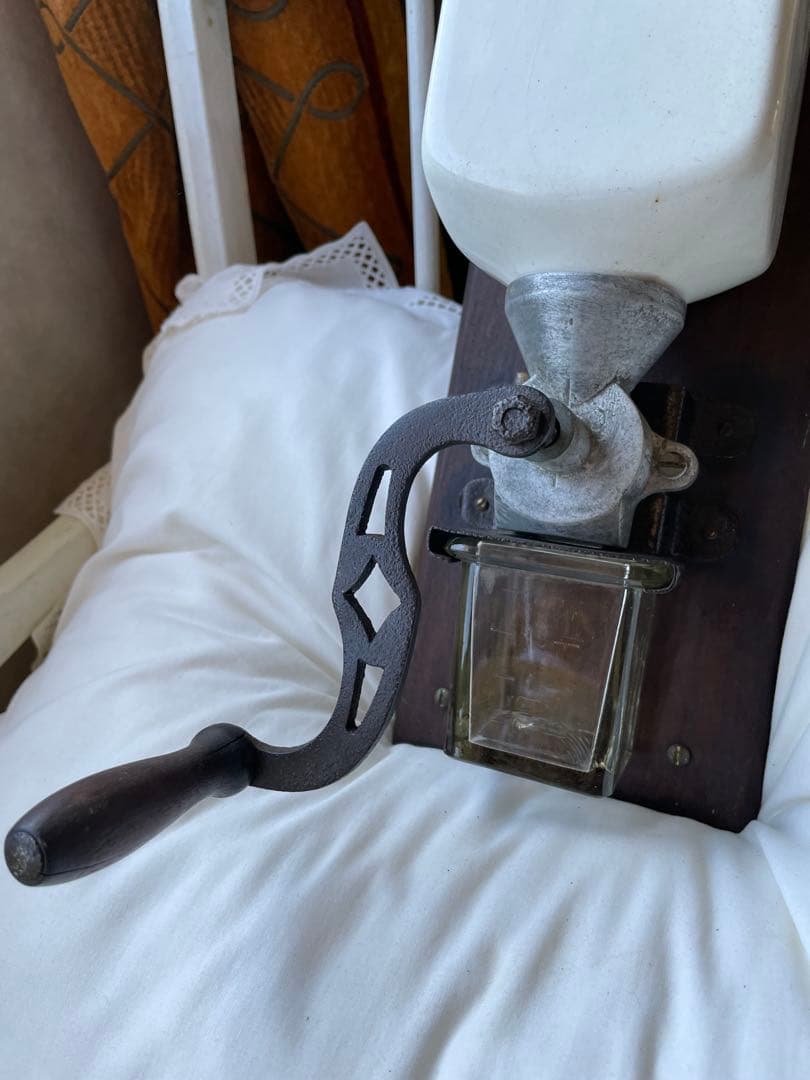 ミリカリ様専用アンティーク 壁掛け コーヒーミル グラインダー 陶器