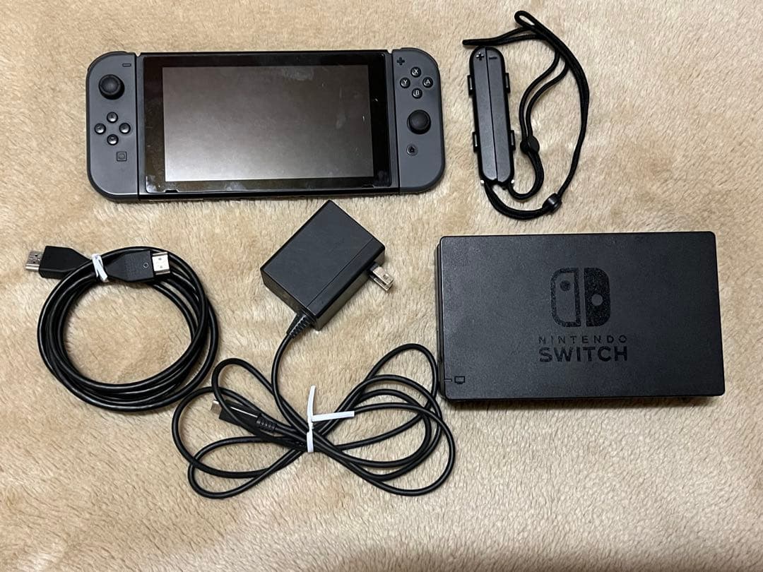 動作確認済】Nintendo Switch 本体 グレー - メルカリ