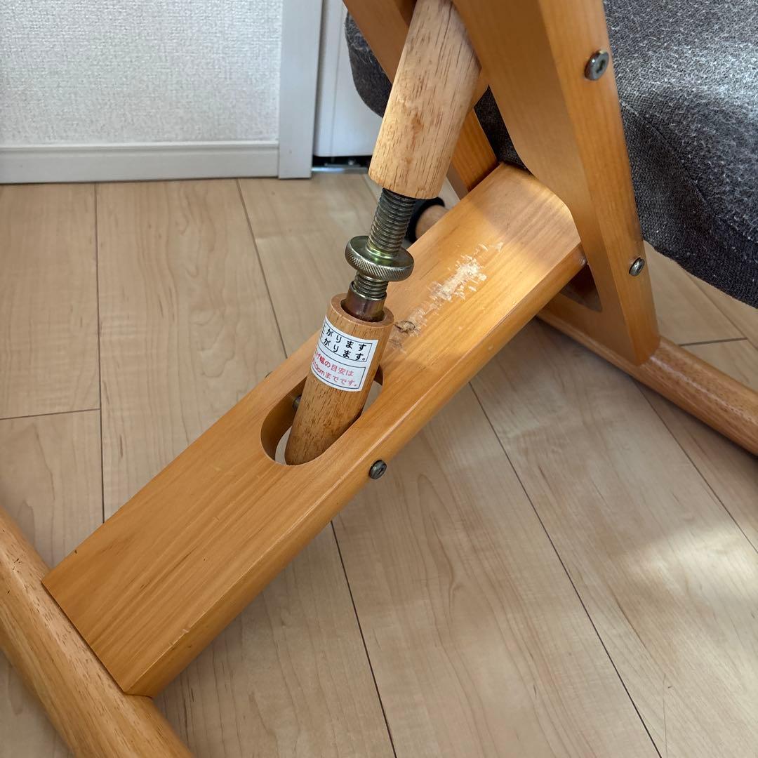 宮武製作所 バランスチェア 姿勢矯正チェア 木製フレーム - メルカリ