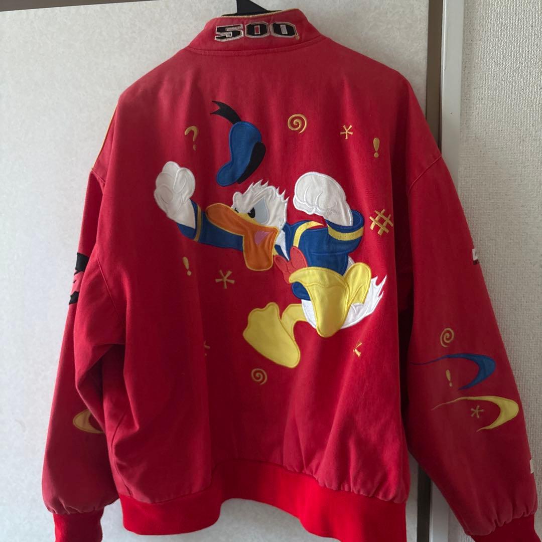 中古」JH DESIGN ドナルドダック DAYTONA 500 スタジャン - メルカリ