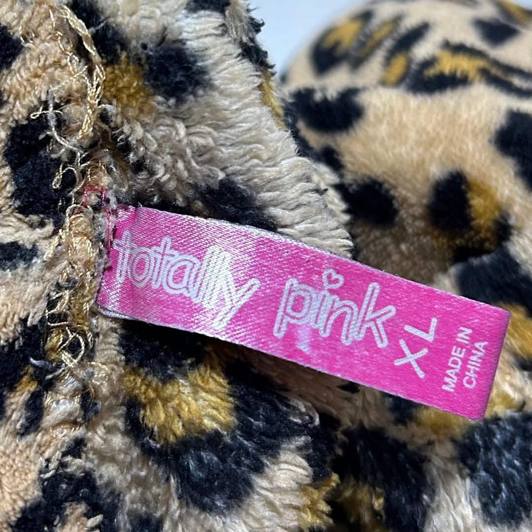 90s フリース レオパード イージーパンツ ワイドレッグ フェアリー