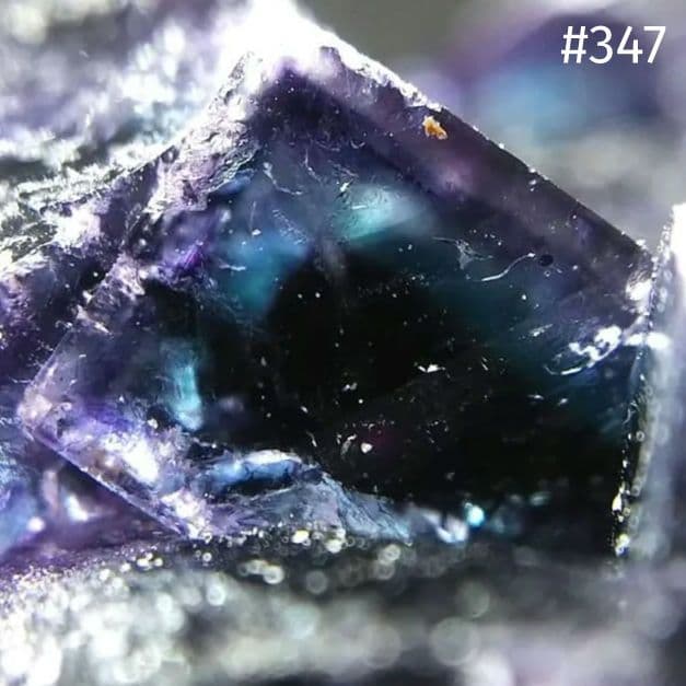 347 オコルス鉱山産 パープル ブルー フローライト 347 オコルス鉱山産 パープル ブルー フローライト - メルカリ