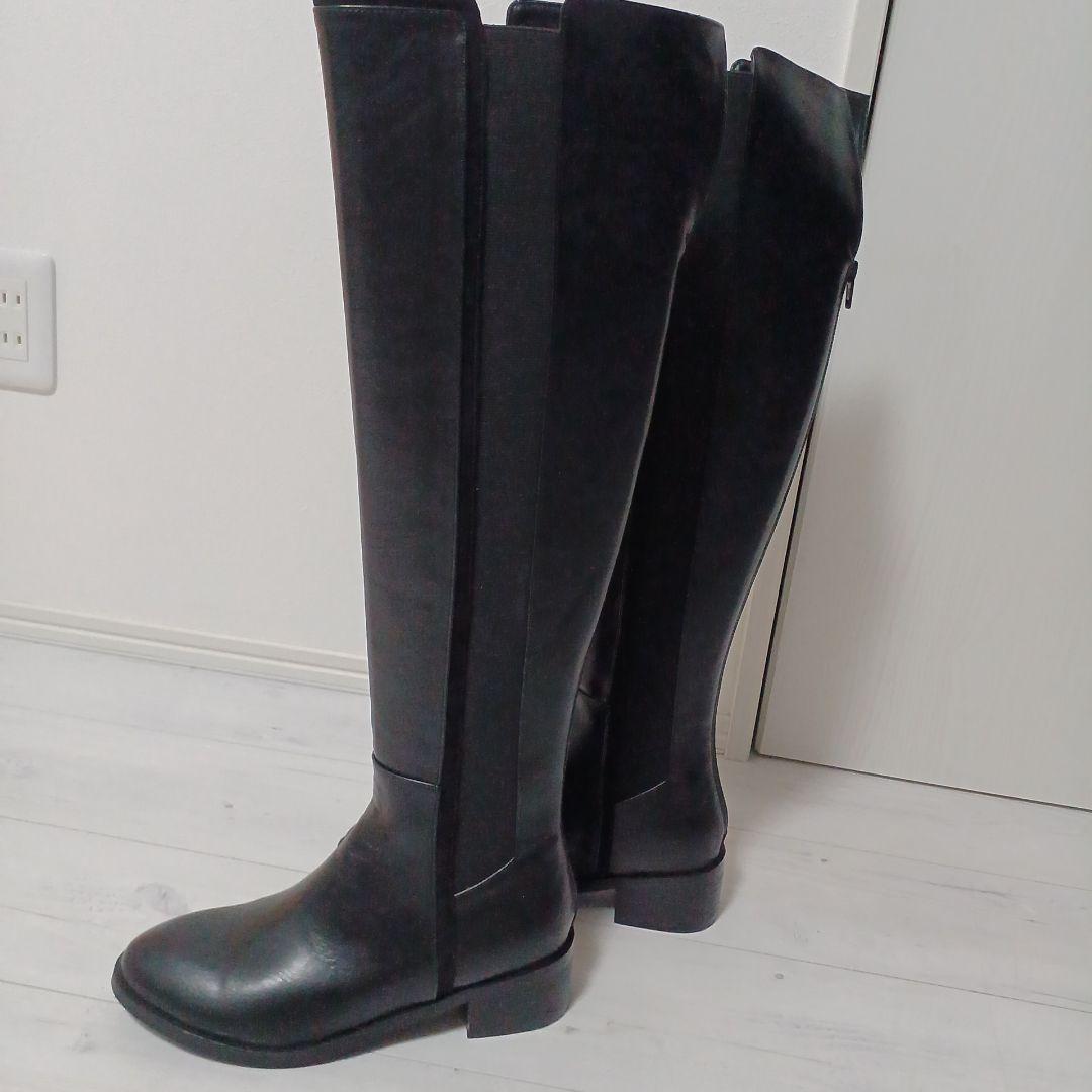 HIAND Chelseaニーハイブーツ Black,SIZE: 25㎝｜限定受注予約販売