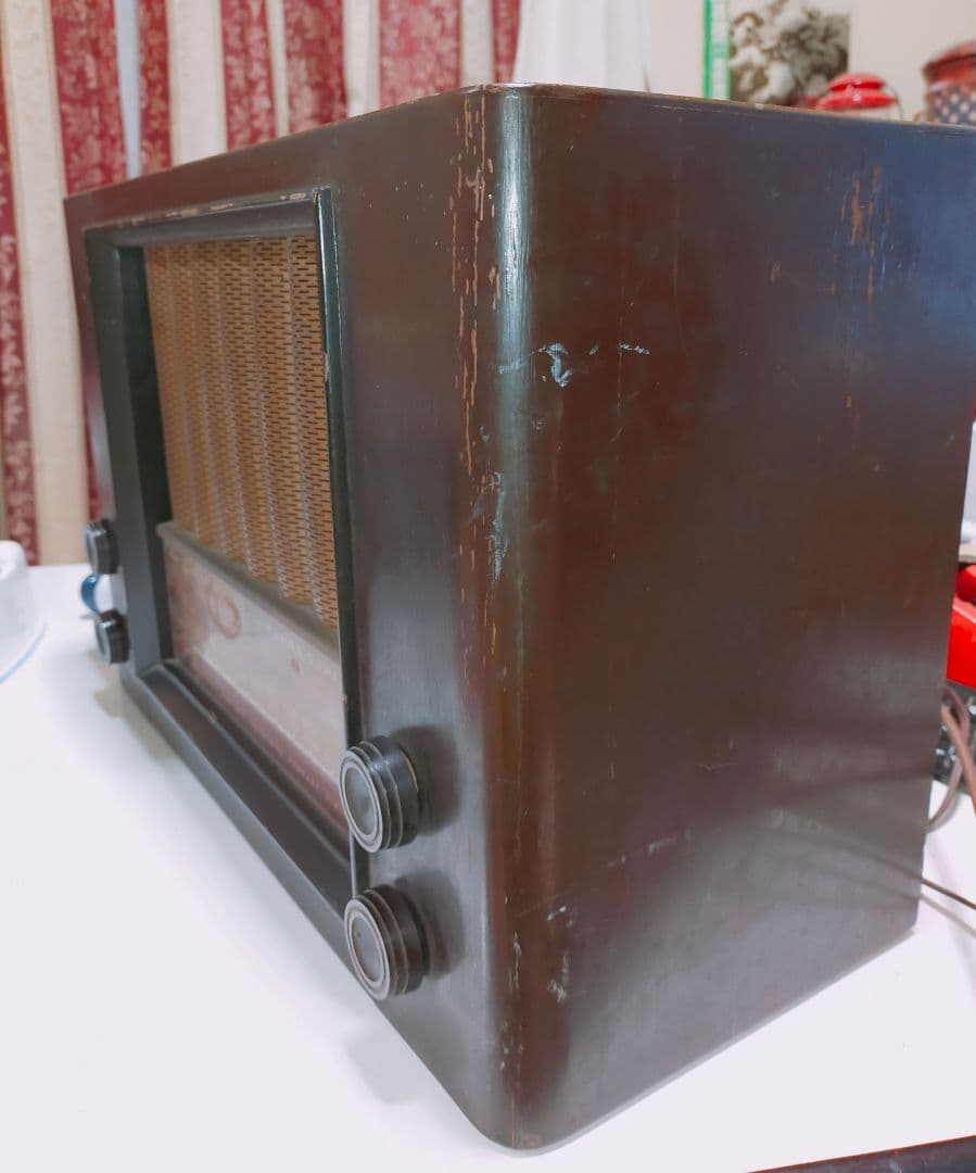 希少 ナショナル 真空管ラジオMAGNA SUPER BX-210 昭和レトロ - メルカリ