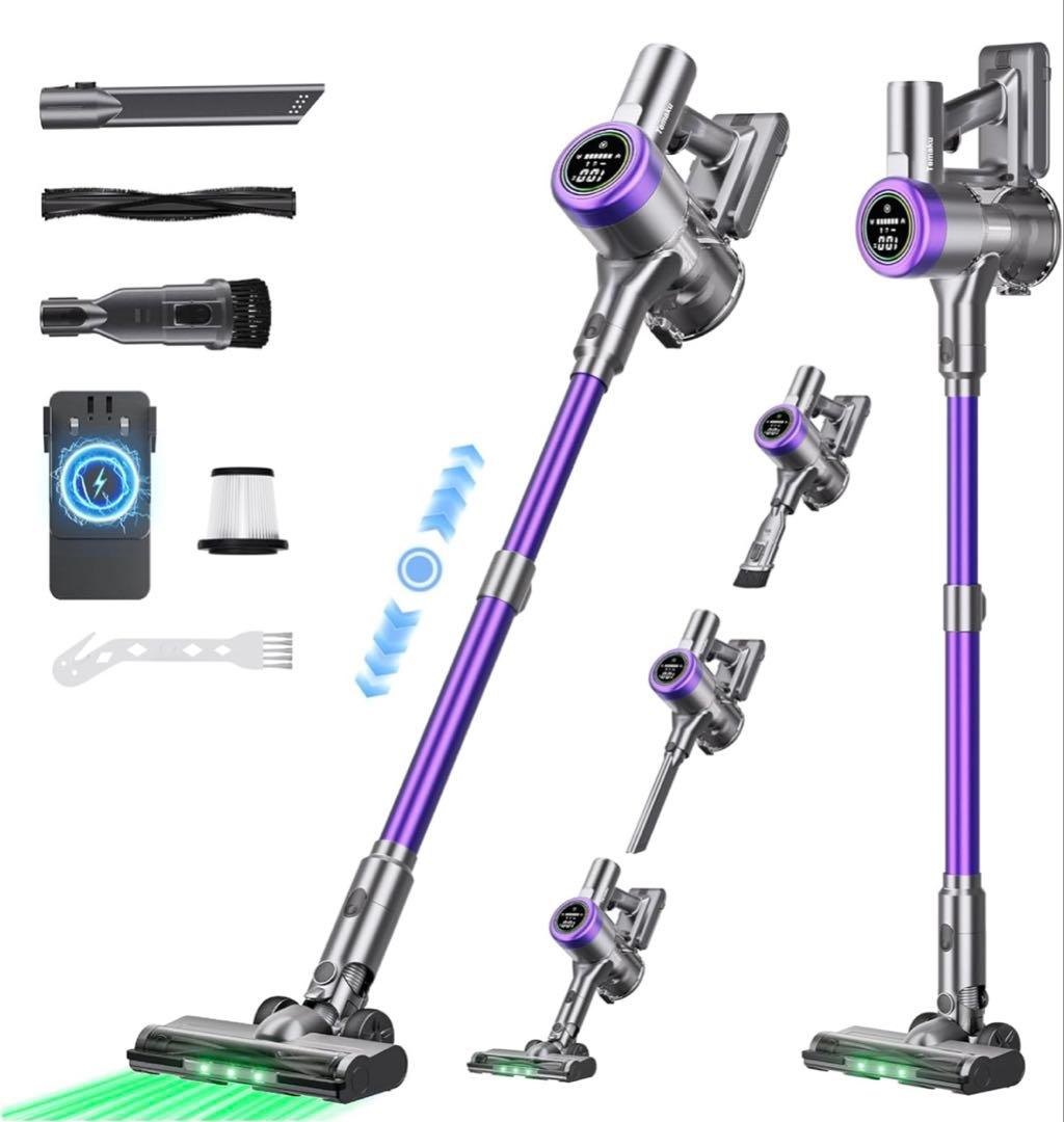 掃除機 コードレス　2026年モデル先行発売　業界トップレベル80KPa強力吸引 Amazon | 掃除機 コードレス【2026年モデル先行発売！業界トップレベル