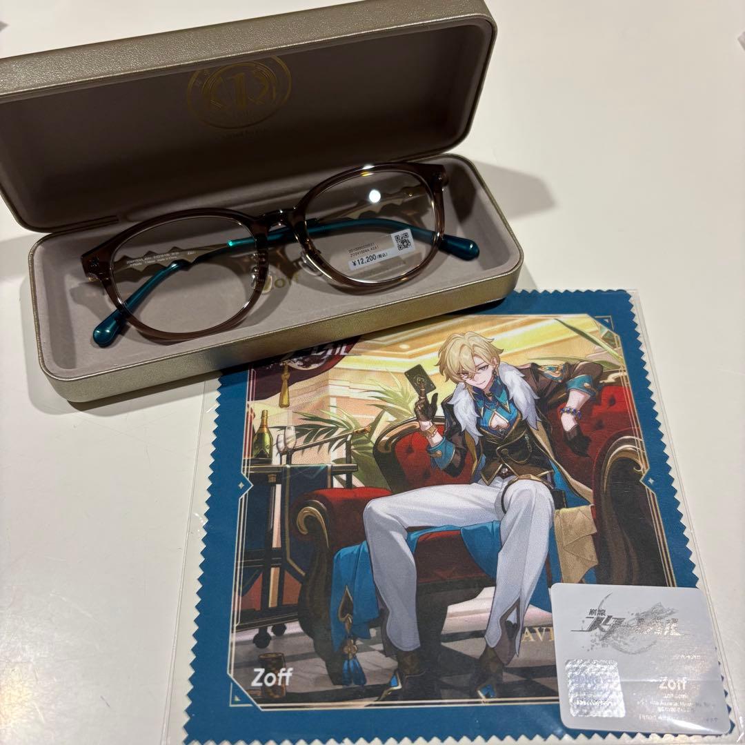 崩壊スターレイル アベンチュリン zoffコラボ メガネ 眼鏡 - メルカリ
