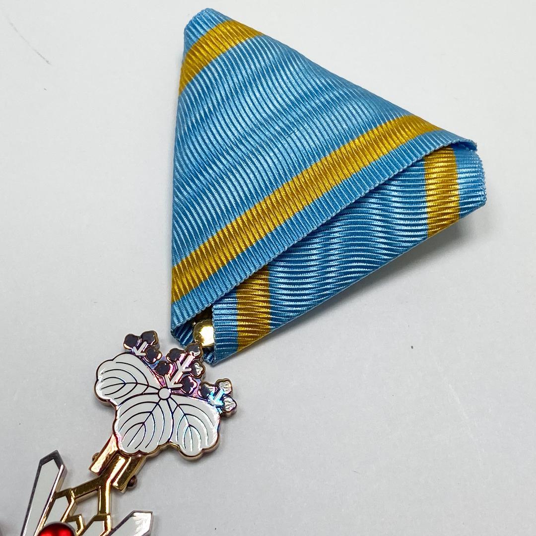 瑞宝単光章（勲六等瑞宝章）新制度後交付タイプ 新型 勲章 褒章 - メルカリ