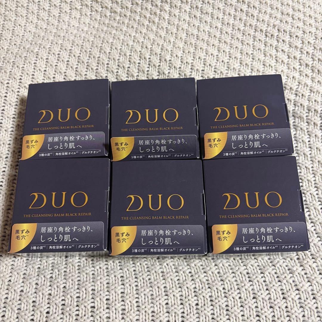 新品 DUO デュオ ザ クレンジングバーム ブラックリペアEX 66g 6点