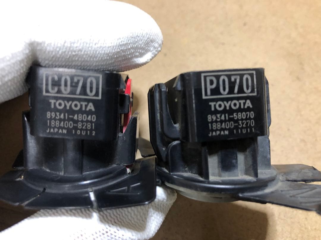 プリウス50系ウルトラソニック 89341-48040 89341-58070 - メルカリ