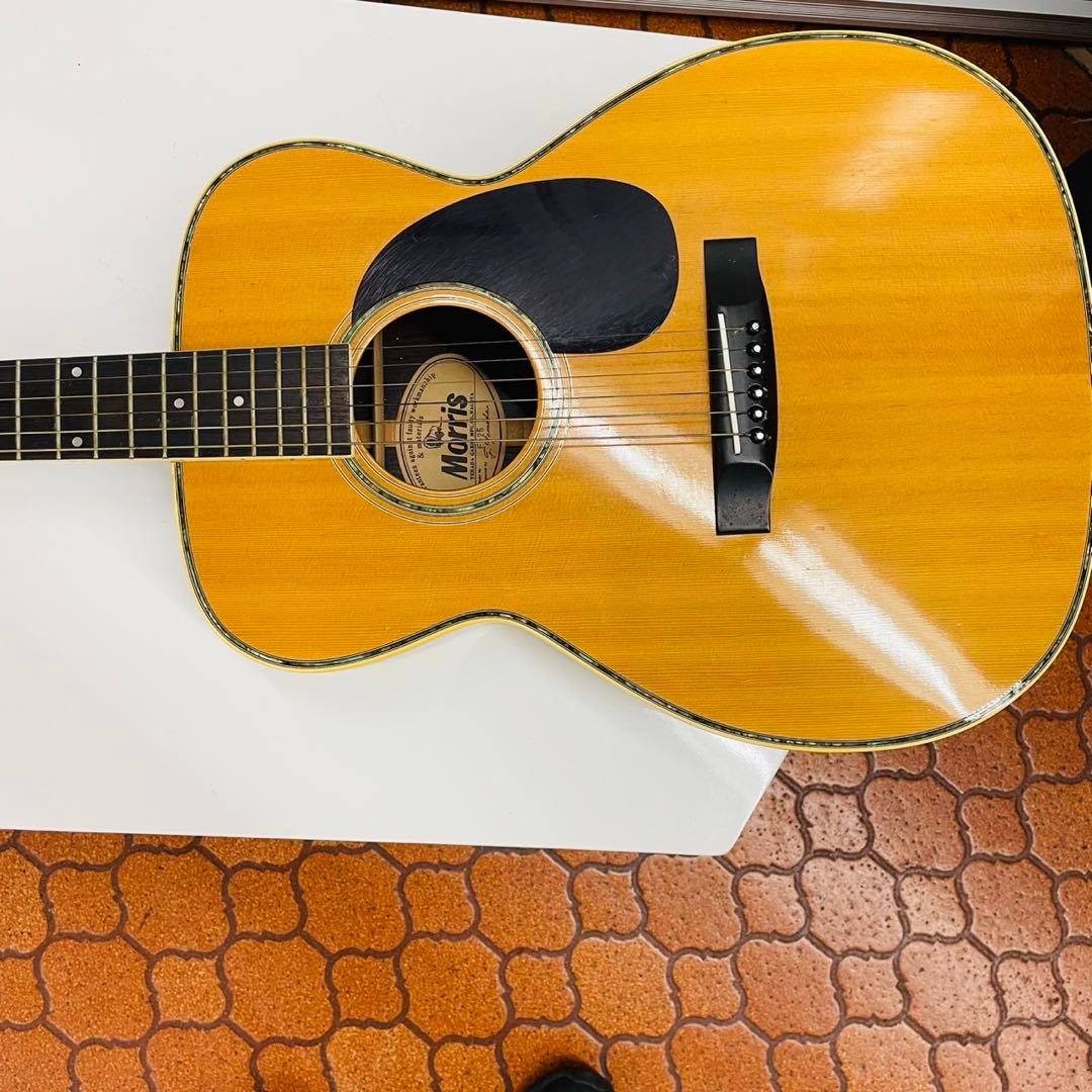 Morris F-25 アコースティックギター ハードケース付きの通販はau PAY