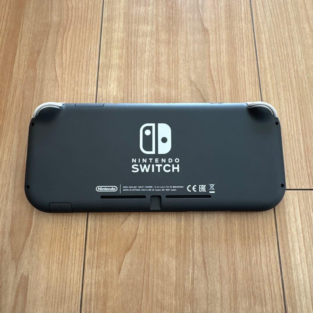 Nintendo Switch Lite グレー 本体 ACアダプター付き - メルカリ