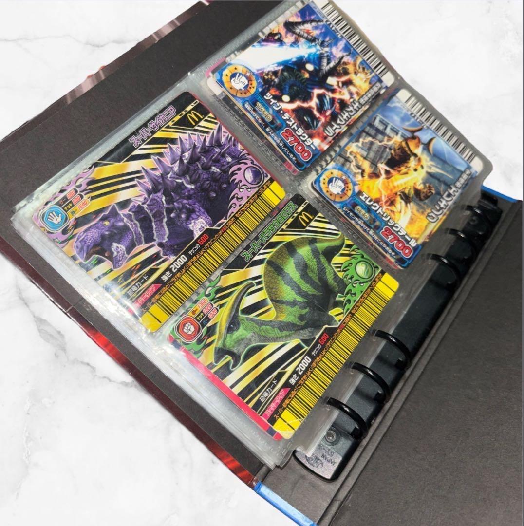 トレーディングカード+バインダー❤ゲームカード ヒーロー戦隊 仮面