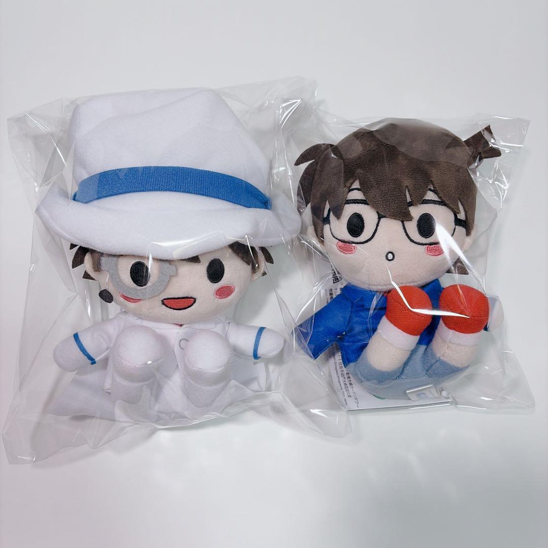 名探偵コナン 江戸川コナン 怪盗キッド ぬいぐるみ メモリアルカット