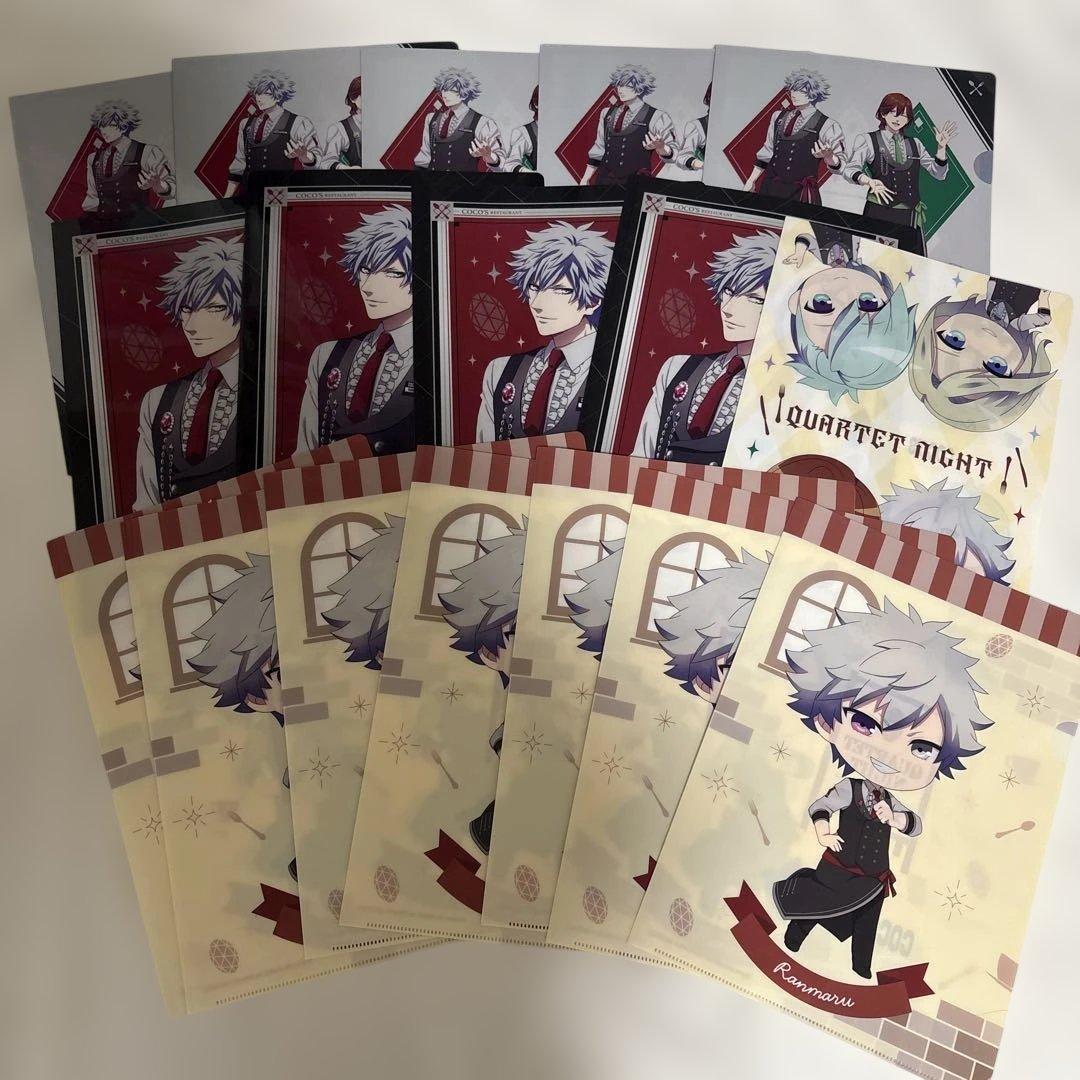 うたプリ カルナイ タブナイ ココス 黒崎蘭丸 寿嶺二 クリアファイル