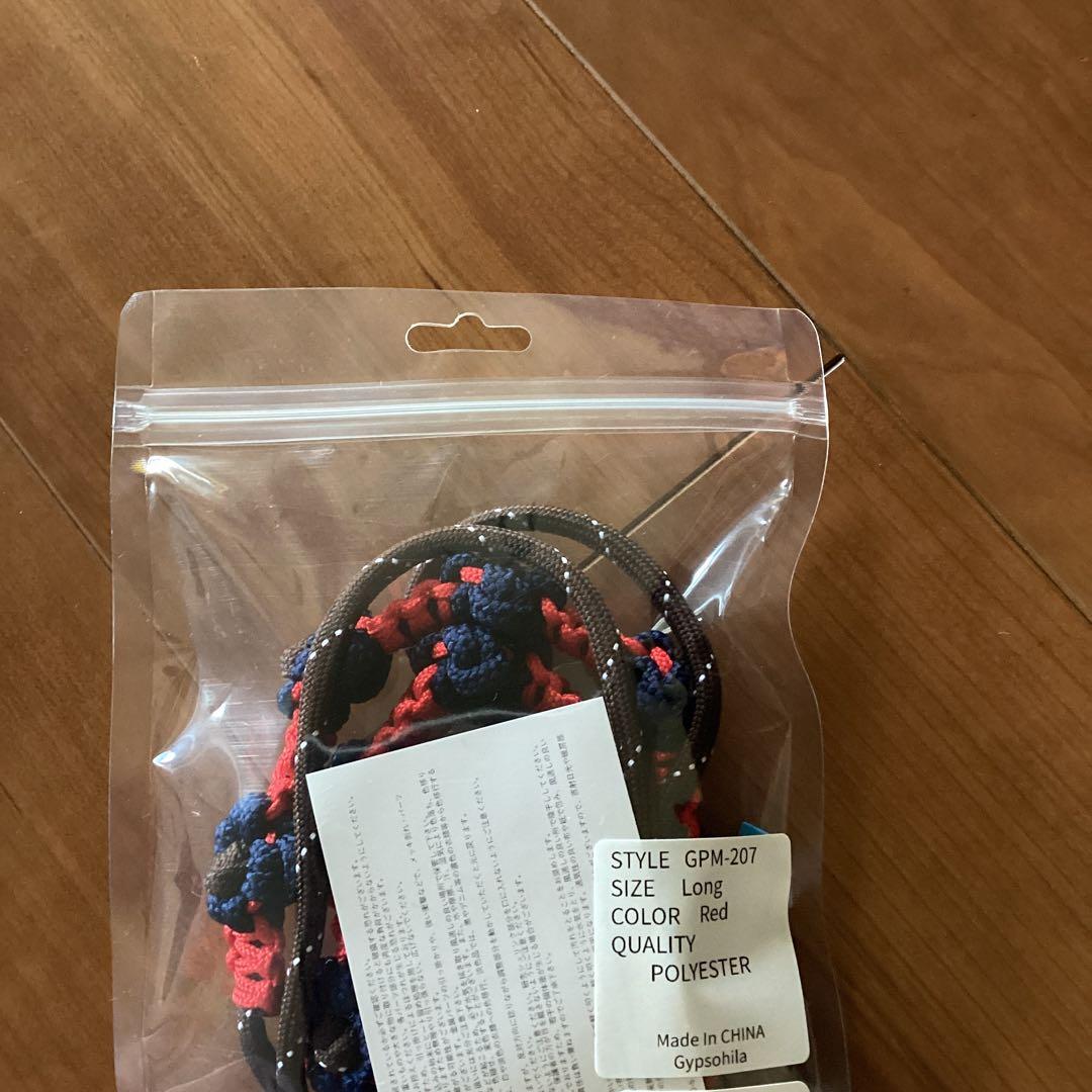 gypsohila ジプソフィア携帯ストラップロング レッド