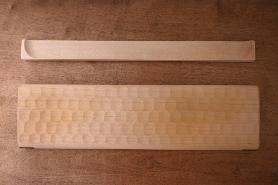 松葉製作所 木製パームレスト&ガイドセット HKKB Studio専用 メープル 9eeb70_ee3debf867cc47869e11c52