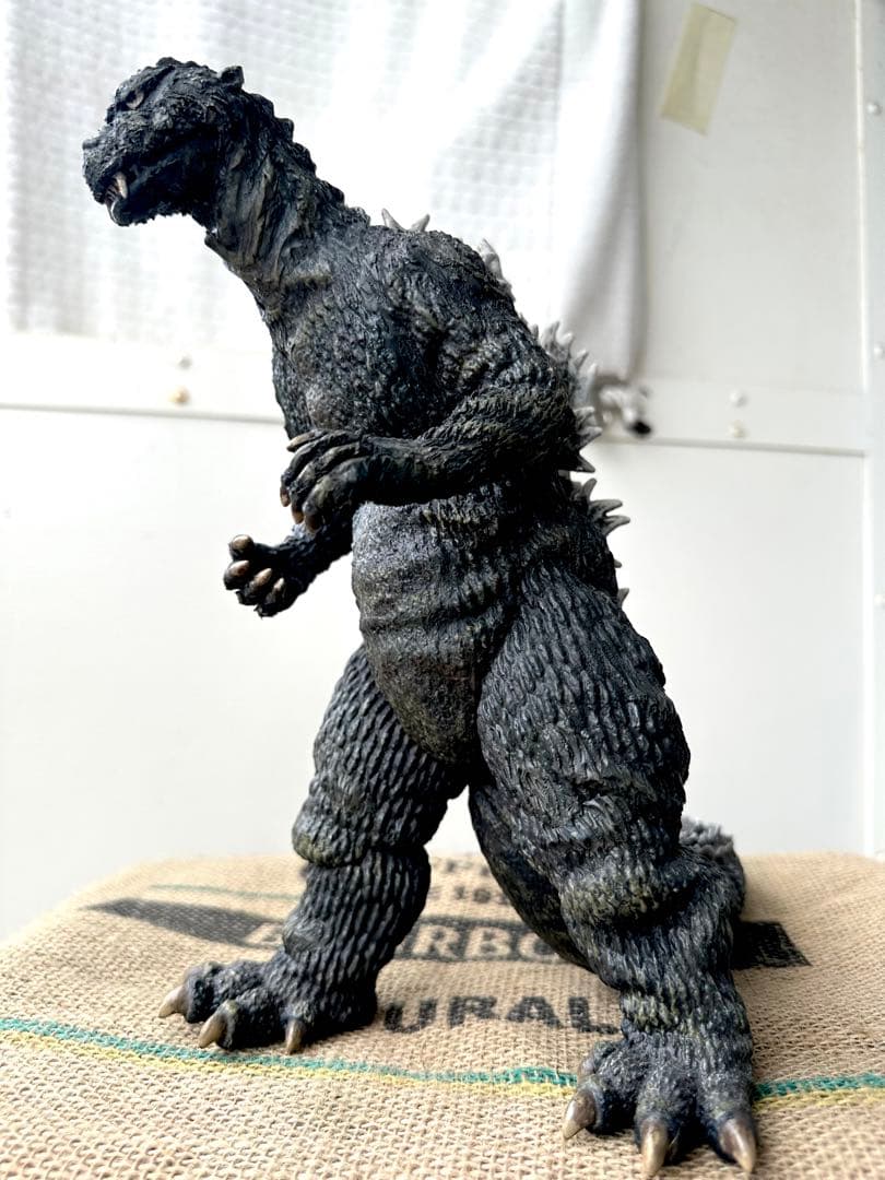 ビリケン商会 ゴジラ1955 ゴジラの逆襲『改造版』ソフビ製 塗装済