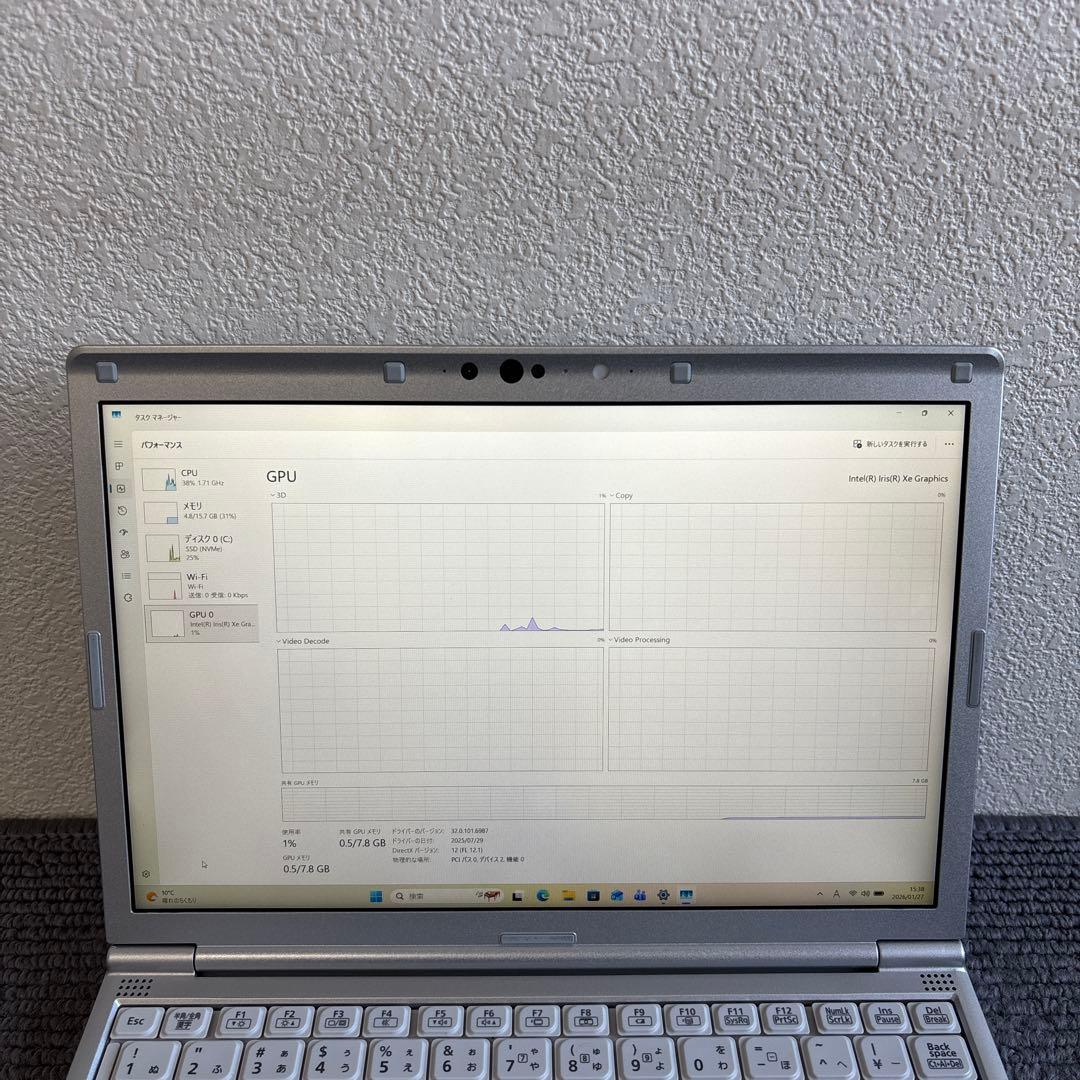 Panasonic CF-SV i5-1145G7 メモリ16GB #M6967 - メルカリ