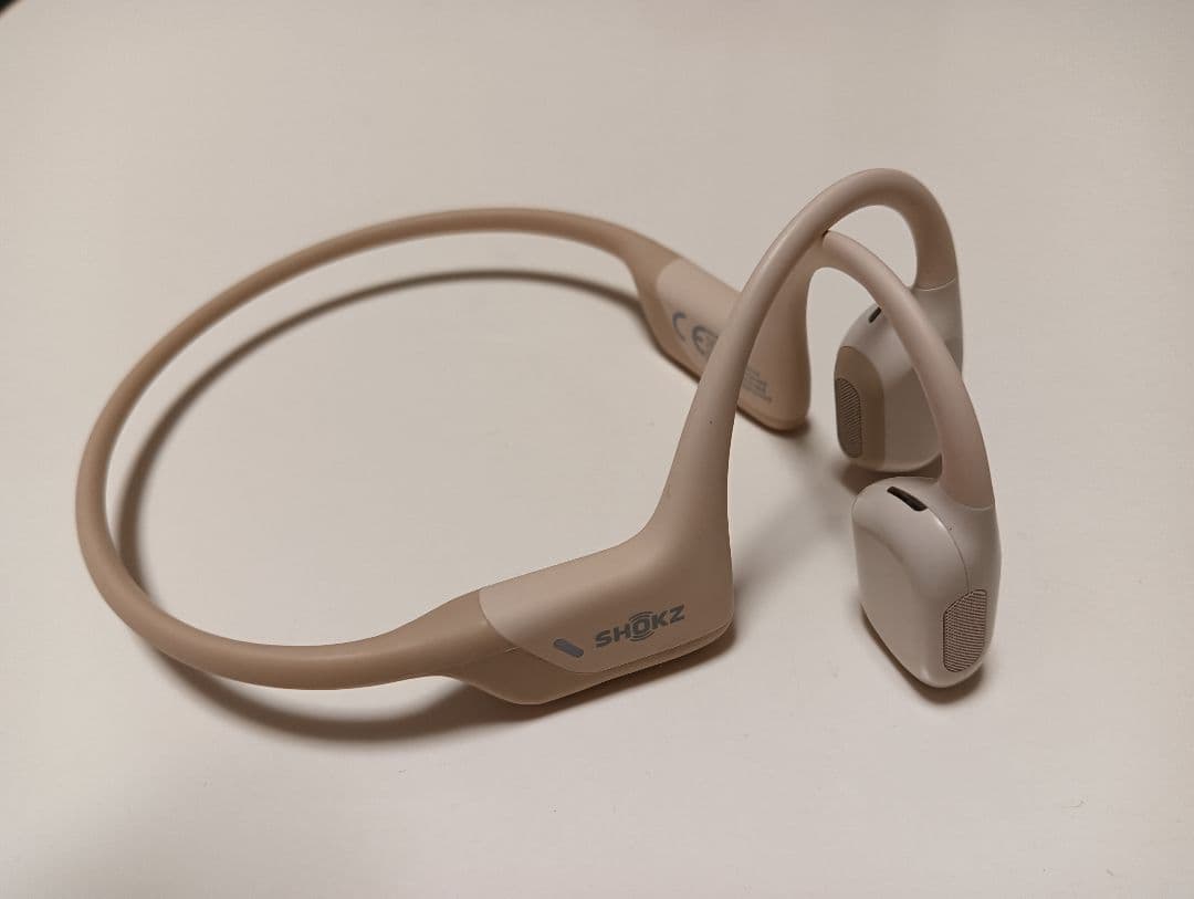 希少なベージュ色　SHOKZ S811 openrun pro mini Amazon.com: SHOKZ OpenRun Pro Mini - Premium Bone Conduction Open