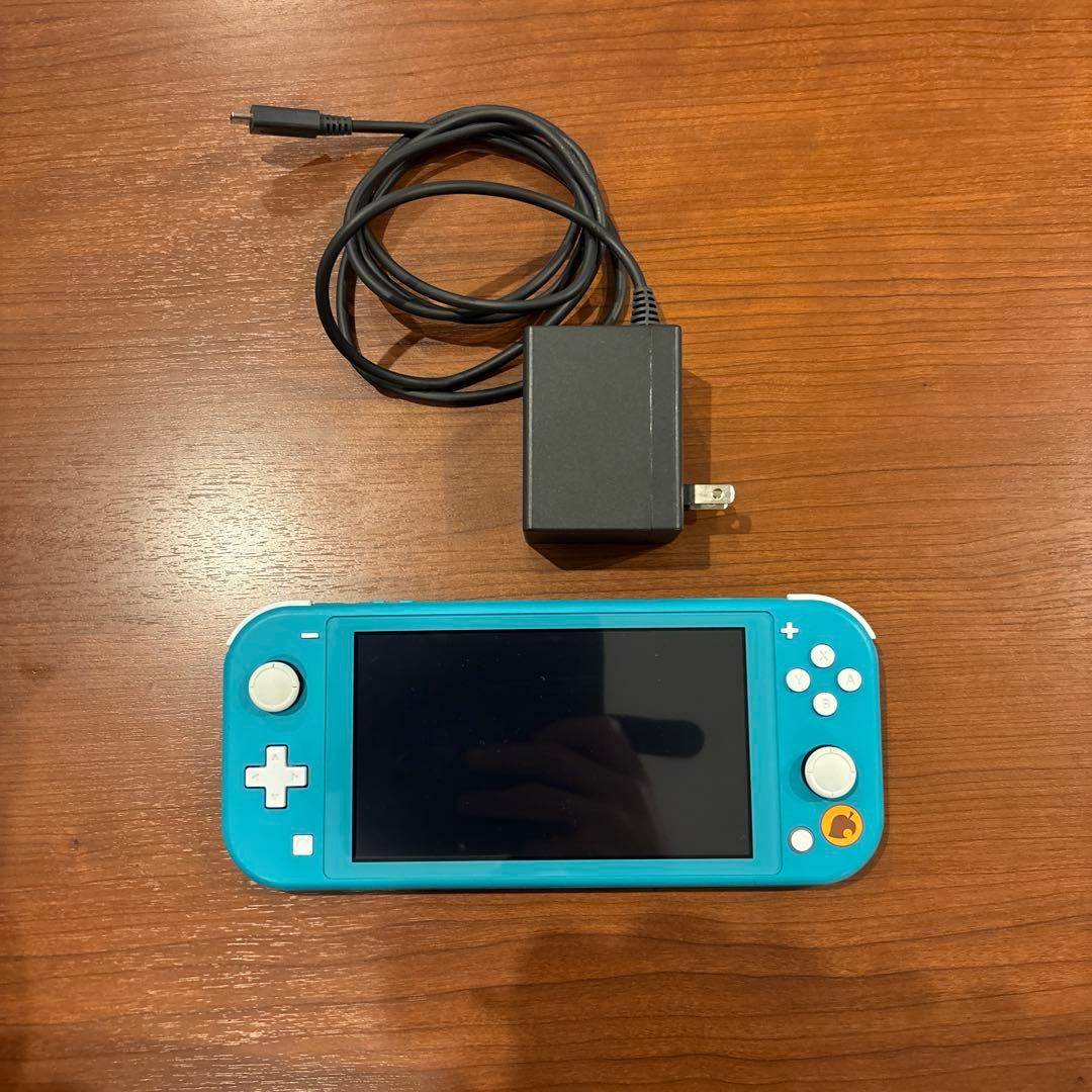 Nintendo Switch Lite まめきち&つぶきちアロハ柄充電器付き 任天堂 Nintendo Switch Lite あつまれどうぶつの森 ～まめきち＆つぶ