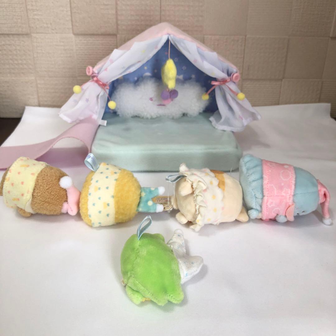 すみっコぐらし｜匿名｜てのり｜ぬいぐるみ｜2019｜いっしょにおとまり