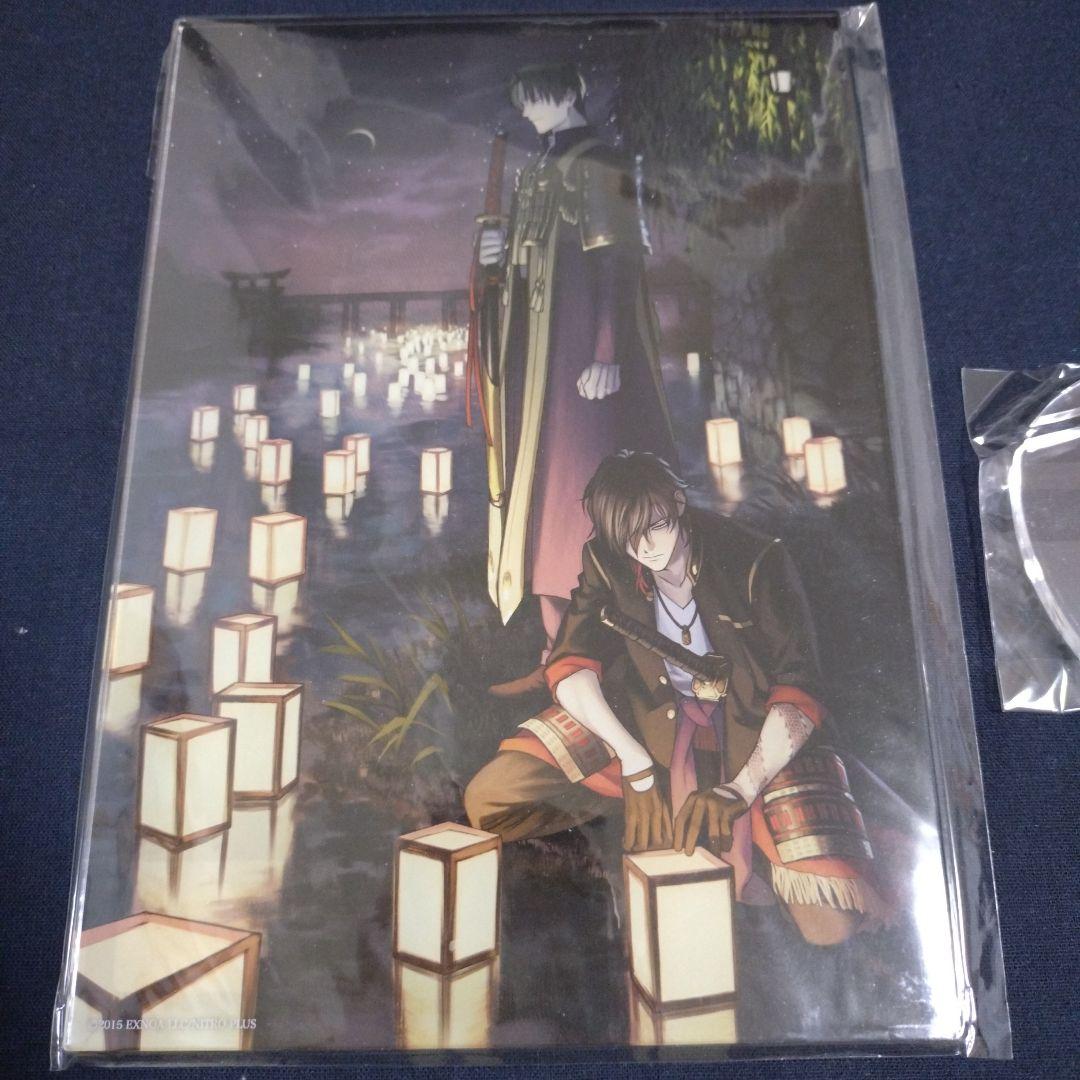 匿名配送】長谷部 大倶利伽羅 刀剣乱舞 六周年祝画 アクリルアート