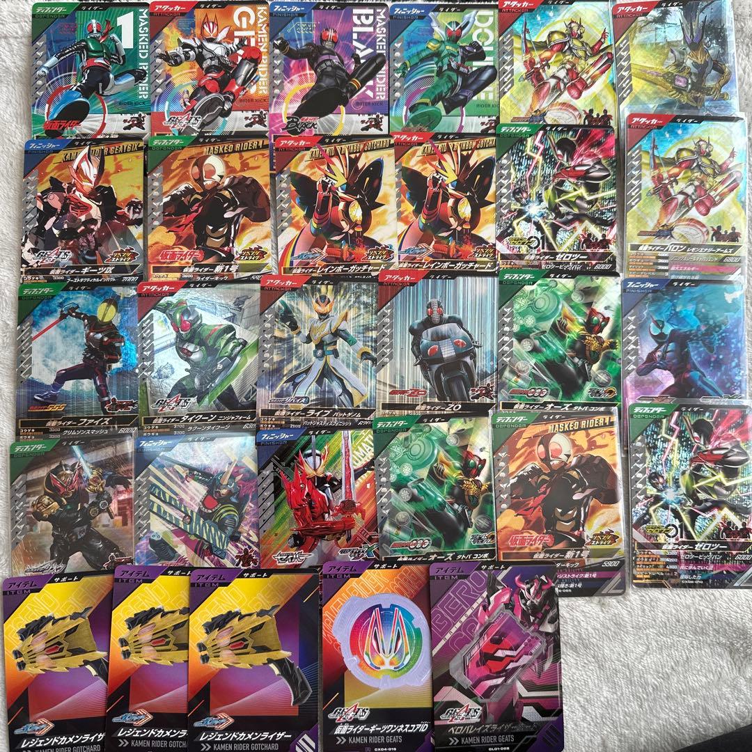 仮面ライダー トレーディングカードセット 36枚 - メルカリ