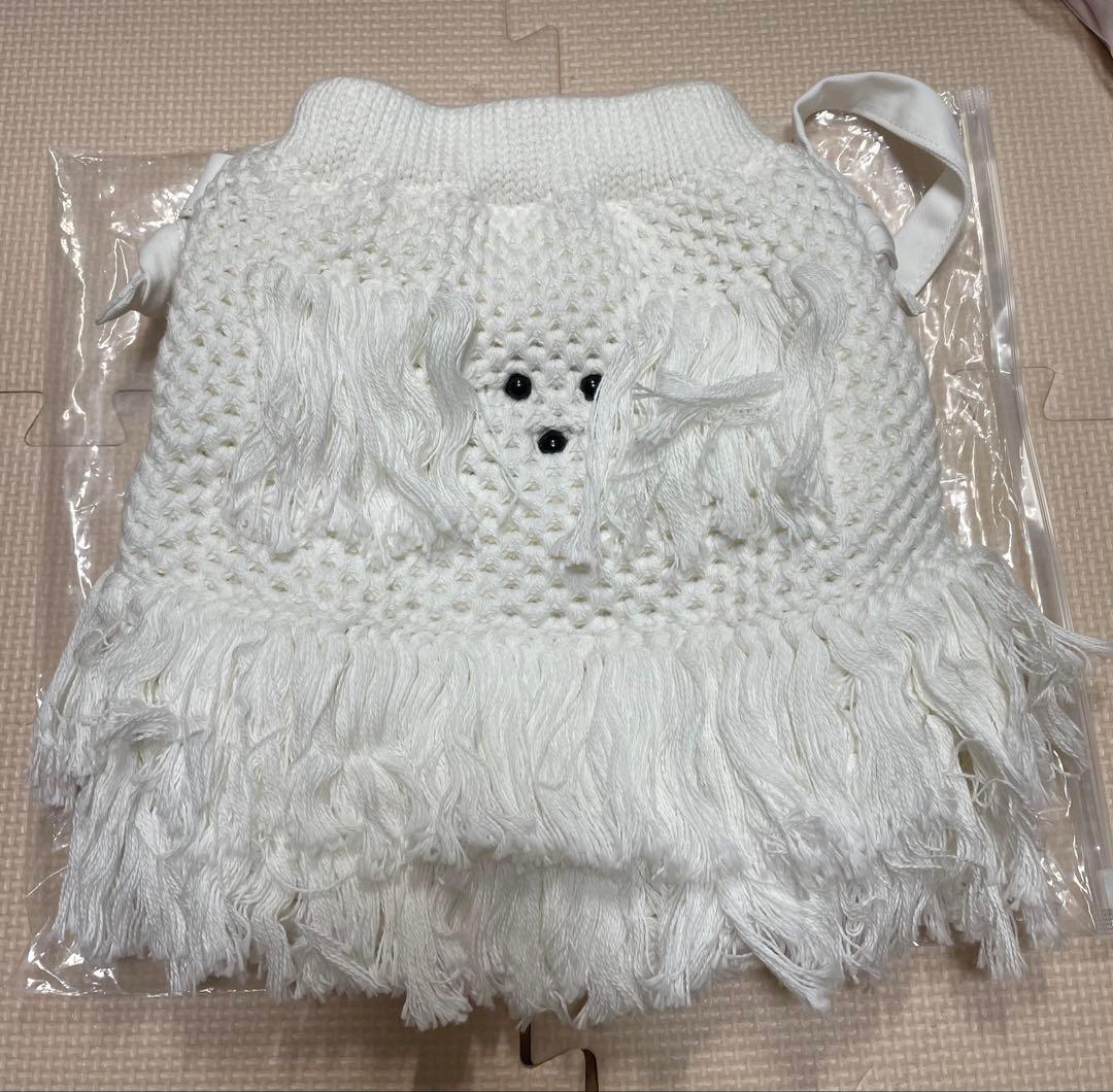 merry Jenny ブランドタグ付きわんわんポシェットオフホワイト - メルカリ