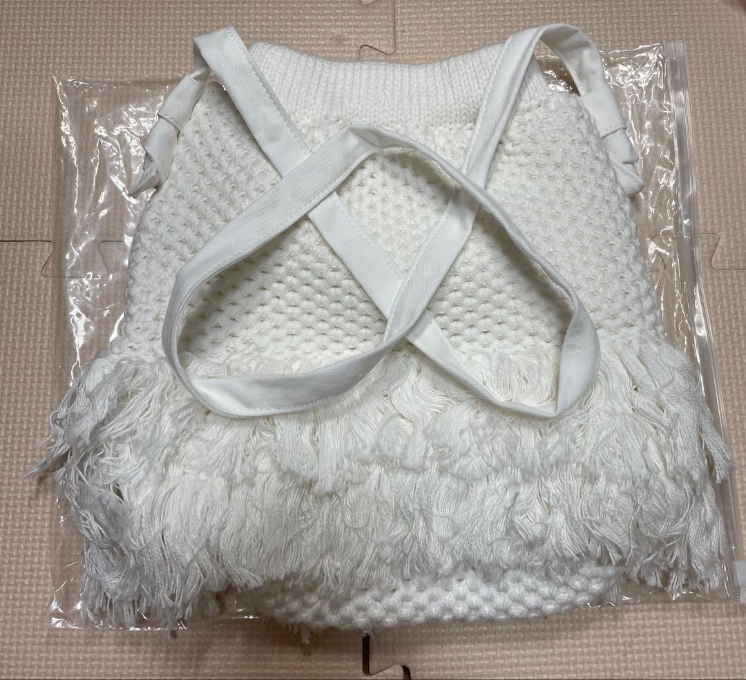 merry Jenny ブランドタグ付きわんわんポシェットオフホワイト - メルカリ