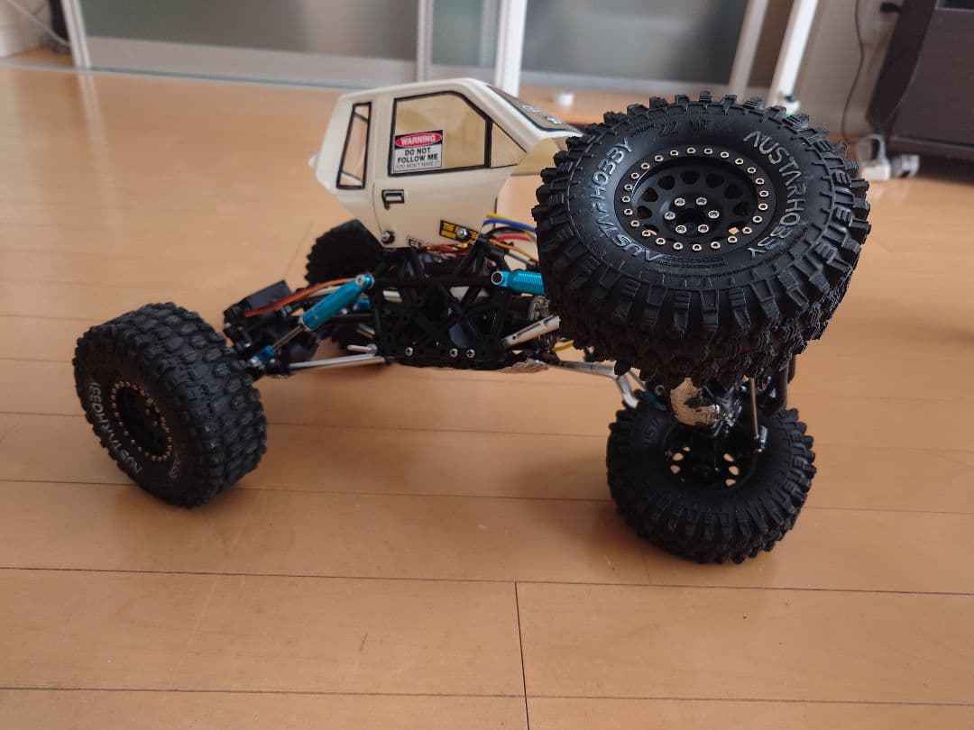 タミヤ CR-01 LCG仕様 4WSカスタム メカフルセット - メルカリ