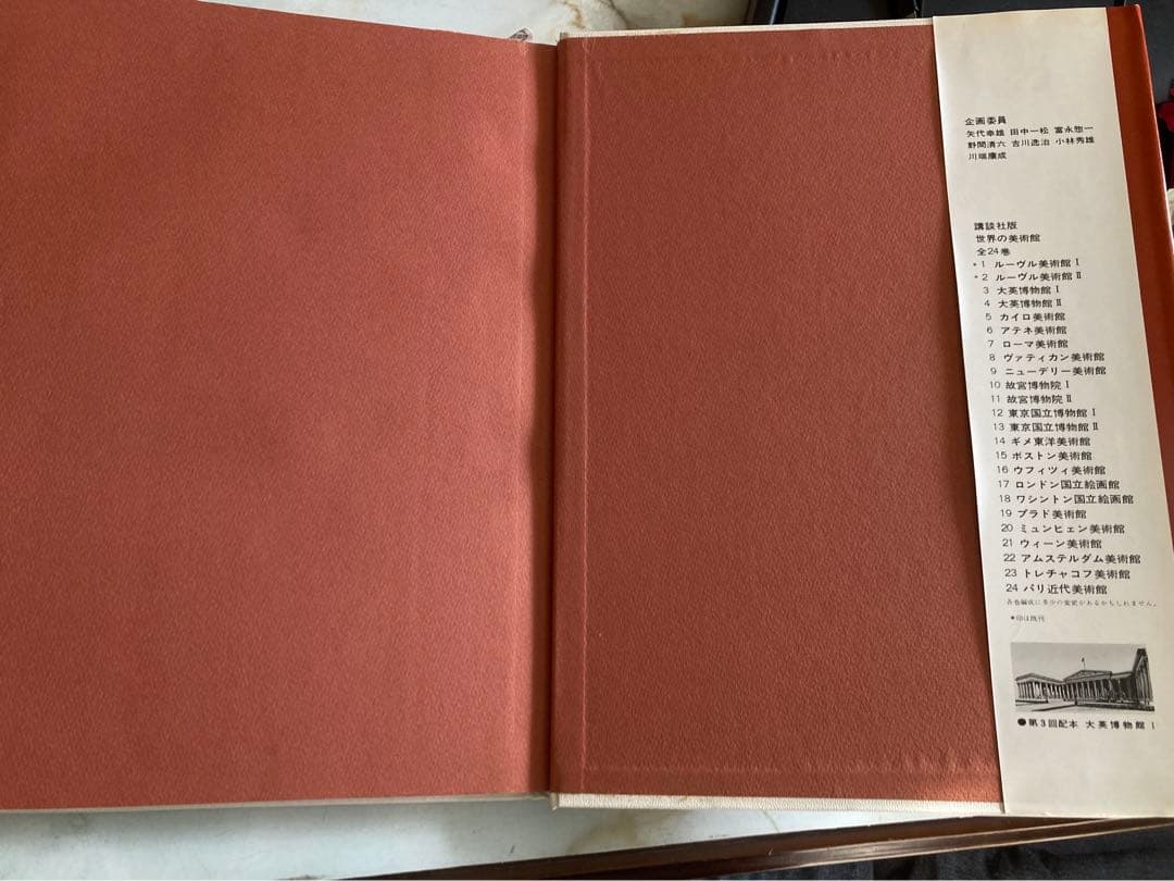 講談社版 世界の美術館全36巻セット(第一刷発行) 講談社版 世界の