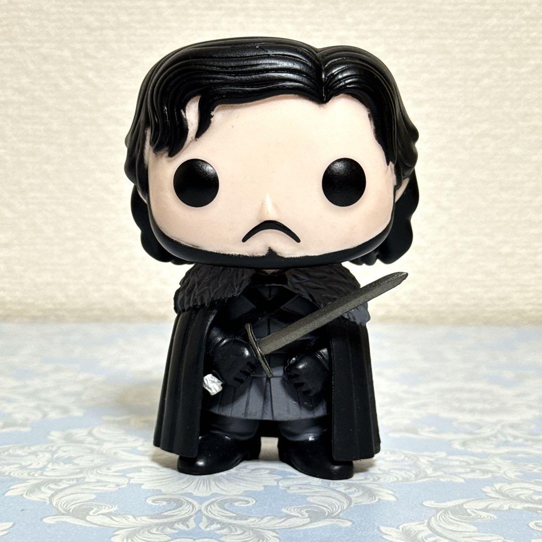 ゲーム・オブ・スローンズ ジョン・スノウ ポップフィギュア (箱なし) 圧倒的なディテール！ 「ゲーム・オブ・スローンズ」よりジョン