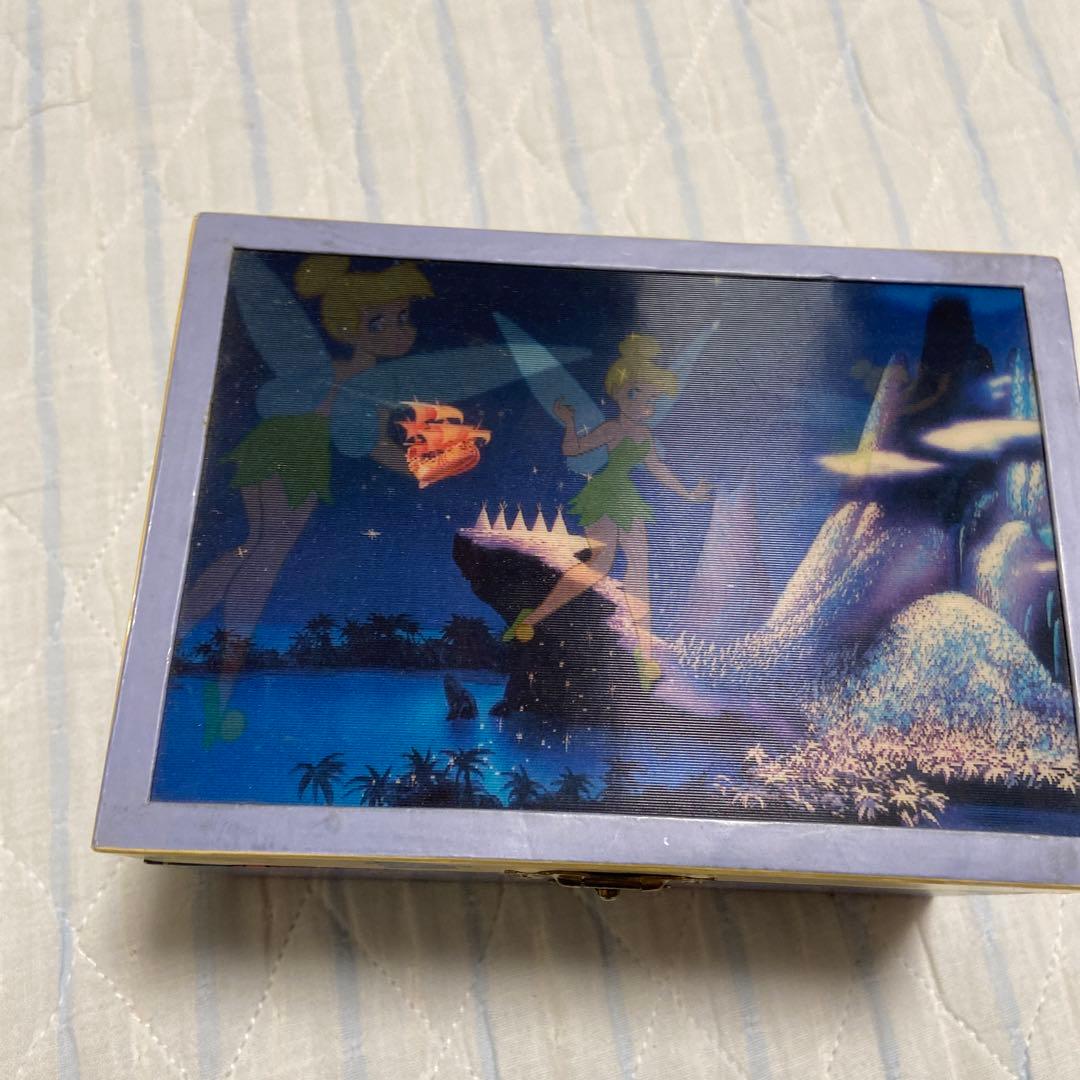 ピーターパン ティンカーベル オルゴール 小物入れ 宝物箱 ディズニー