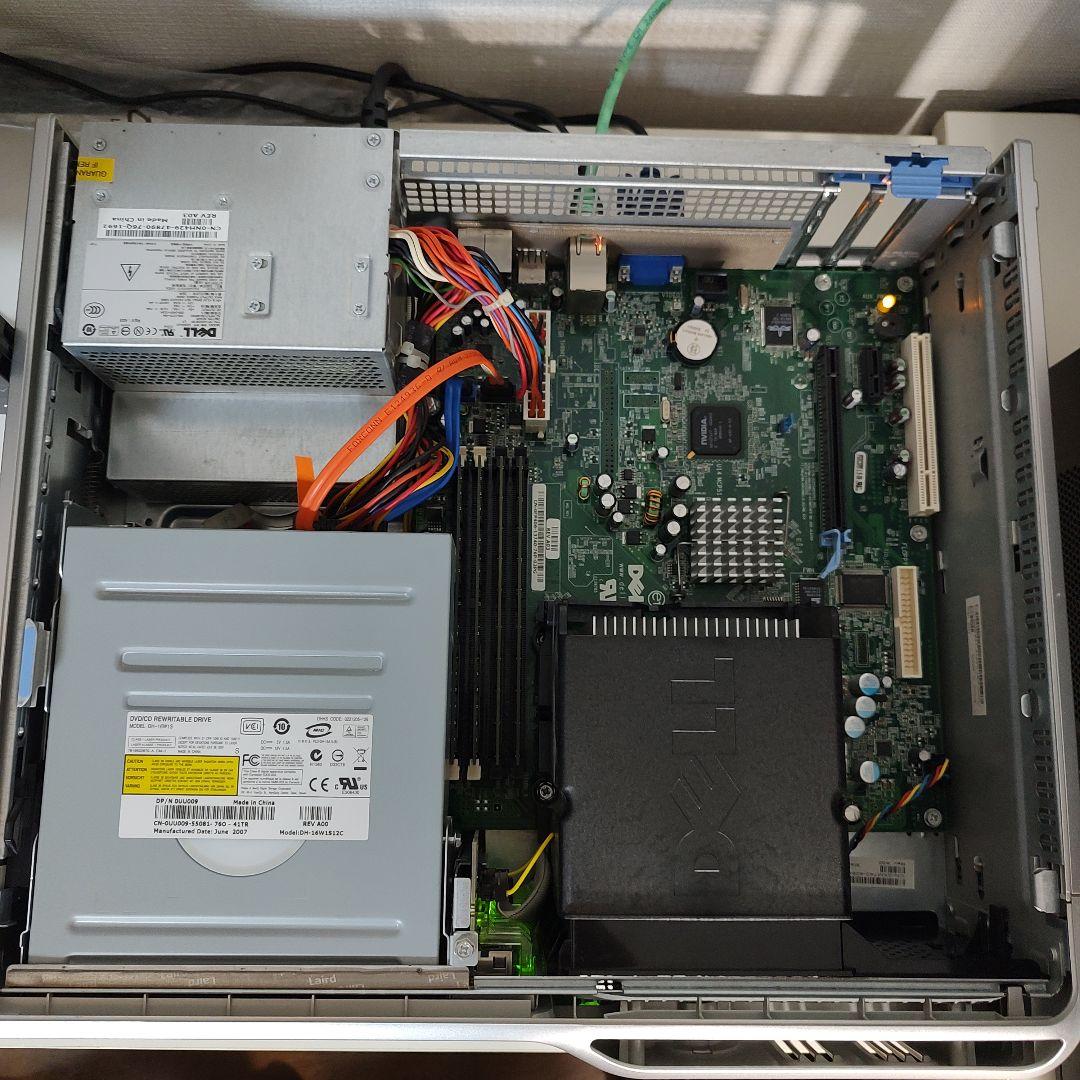 美品】DELL DIMENSION 521据置型PC+24インチモニターセット - メルカリ