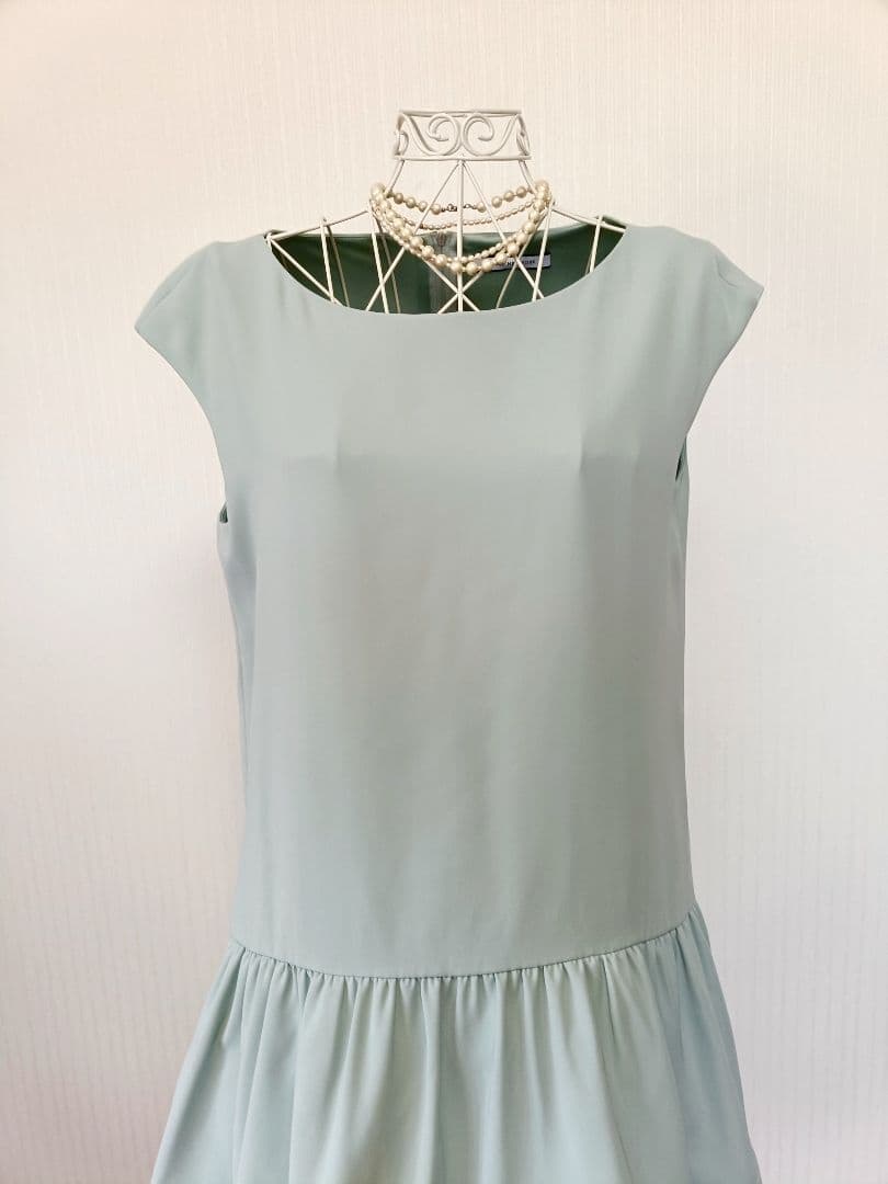 ☆フォクシーニューヨークワンピースミントグリーン希少42☆ - メルカリ