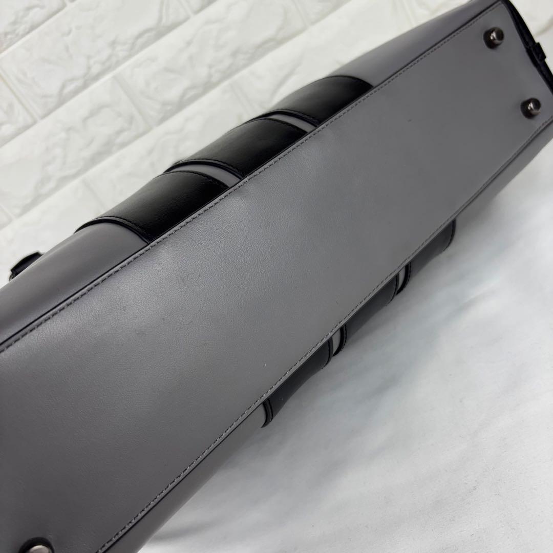 ✨極美品✨ COACH 2way ビジネスバッグ F35430 グレー/ブラック - メルカリ