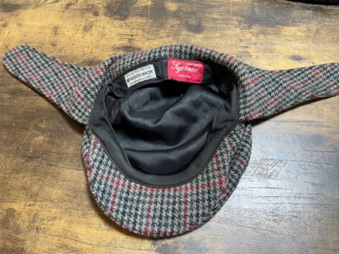 supreme woolrich ドッグイヤーハンチング - メルカリ