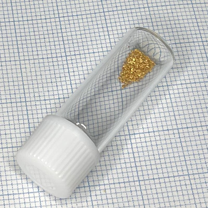 山*登様 ★砂金★北海道新十津川町　総富地川産★ 0.214g