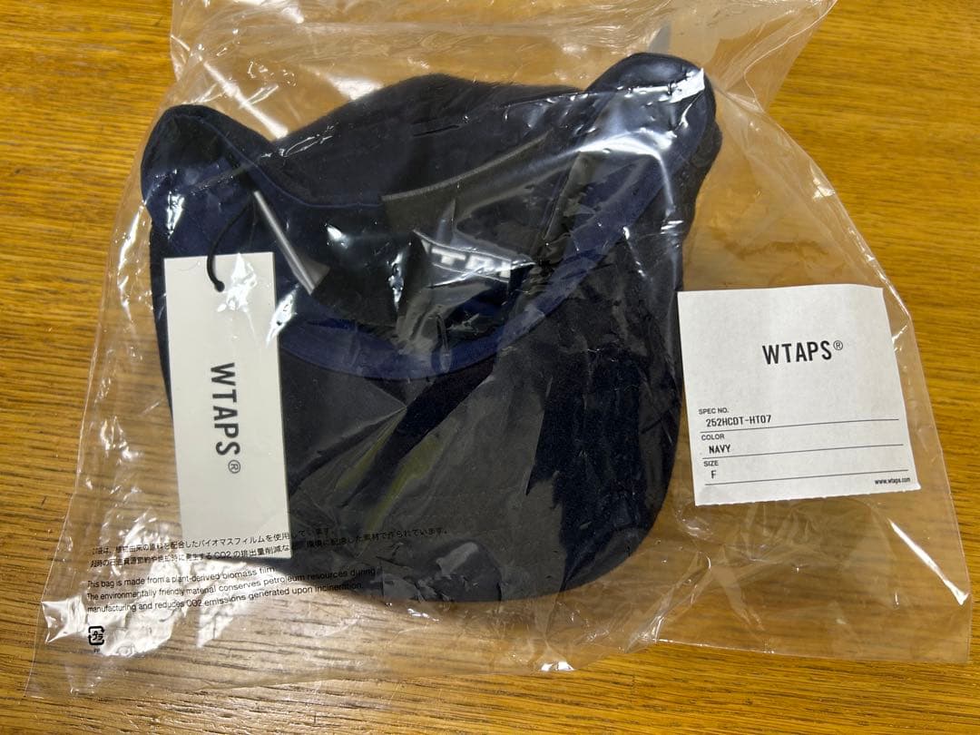 WTAPS Militia 01 Cap WONY. Flannel Navy - メルカリ