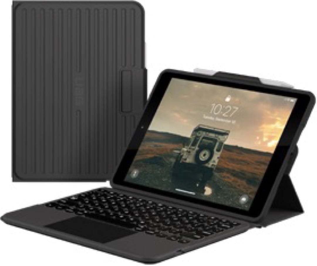 UAG iPad(第9/8/7世代)用トラックT-p搭載Bluetoothケース UAG、「iPad（第10/9/8/7世代）」用トラックパッド搭載Bluetooth