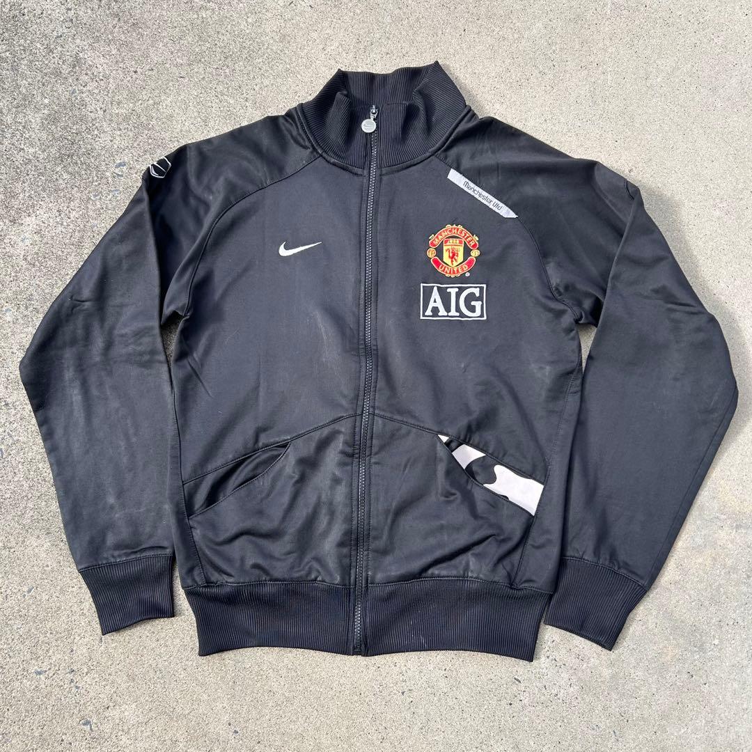 希少】マンチェスター・ユナイテッド トラックジャケット L相当 黒