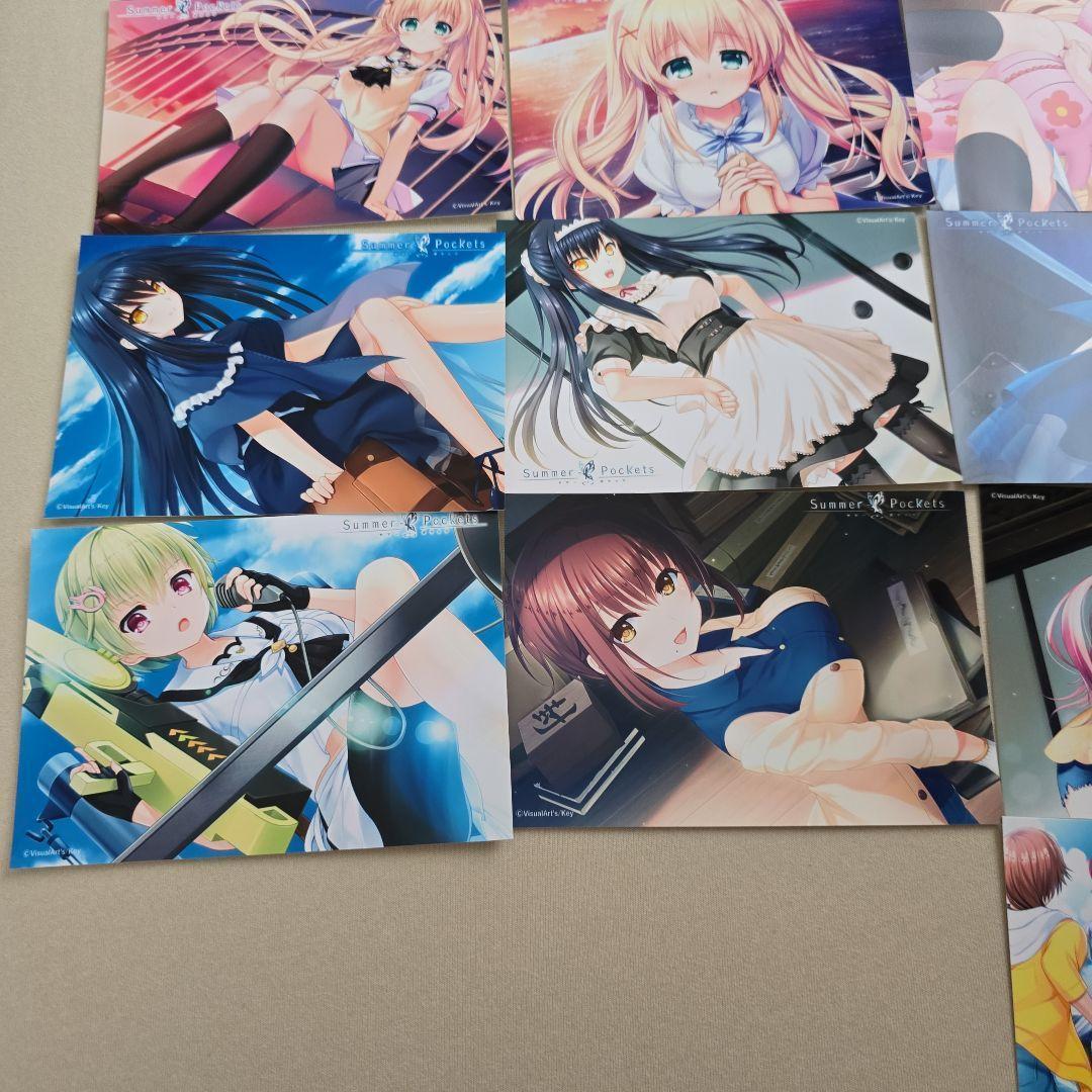 希少 summer pockets ローソンプリント L判 2018年 - メルカリ
