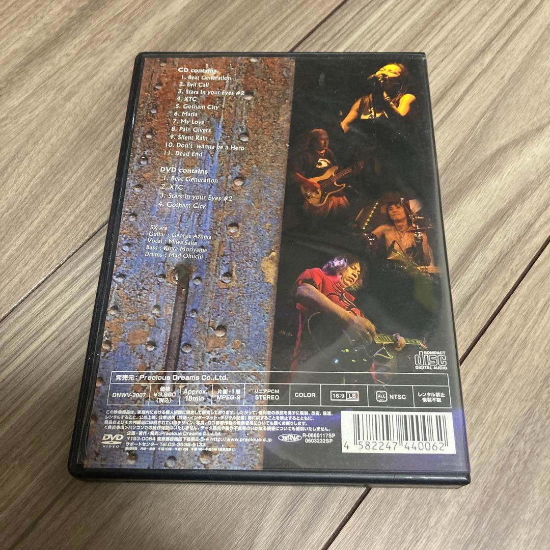 サイン入り廃盤　CD DVD 5X UR 5X RU ジャパメタ