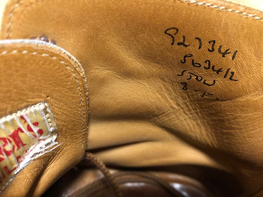 【中古】Tricker’s カントリーブーツ　UK8（26.5cm）M5634
