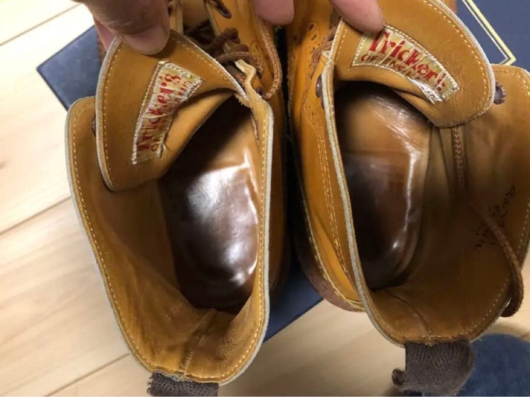 【中古】Tricker’s カントリーブーツ　UK8（26.5cm）M5634