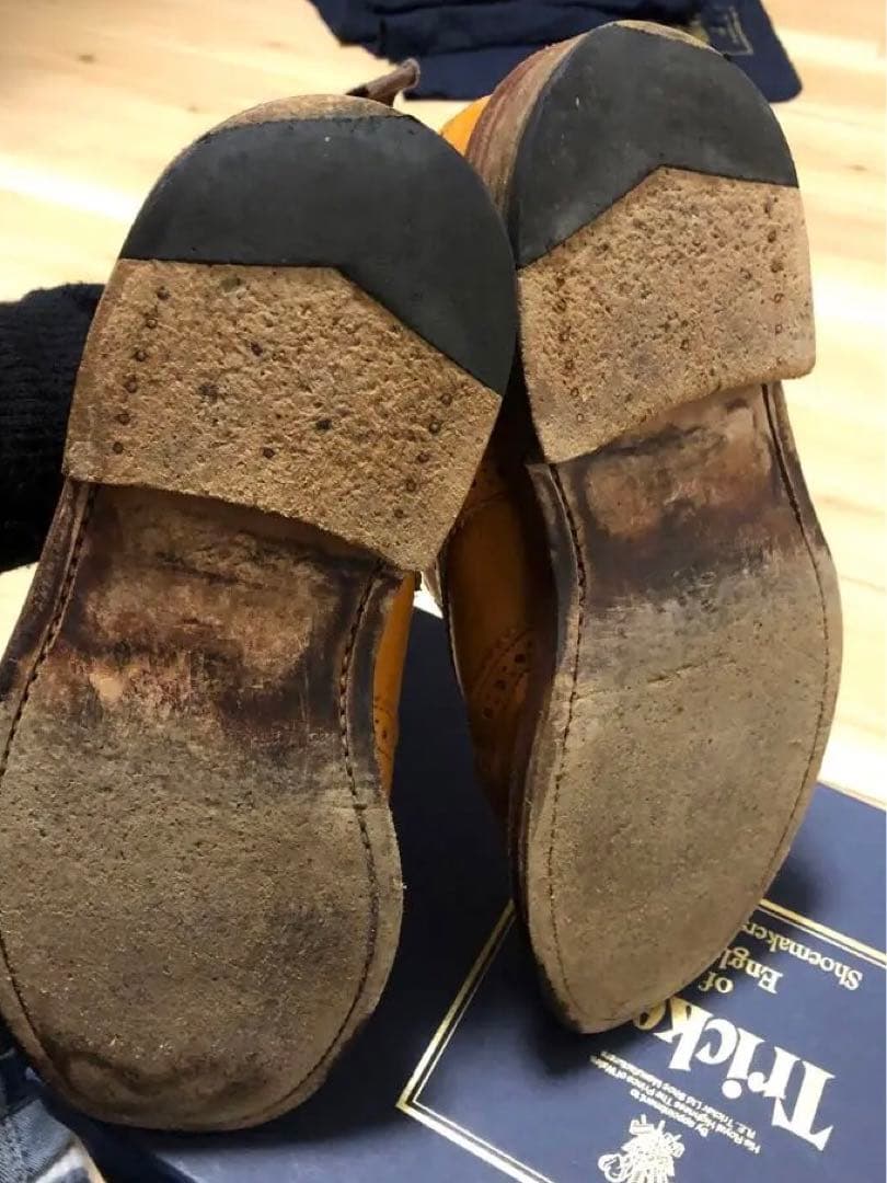 【中古】Tricker’s カントリーブーツ　UK8（26.5cm）M5634