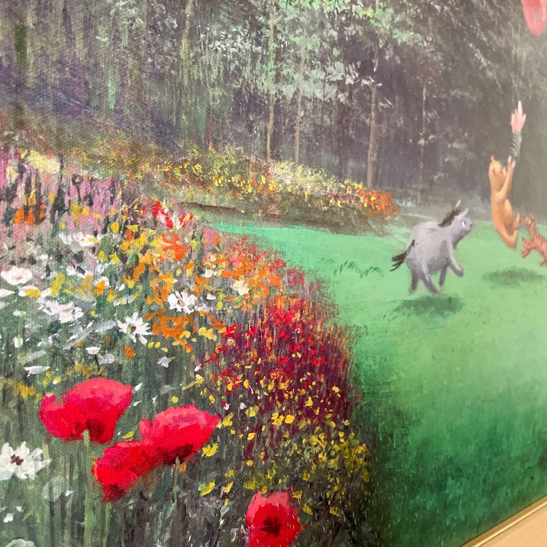 くまのプーさん ファインアート レア 世界限定500 ディズニー - メルカリ